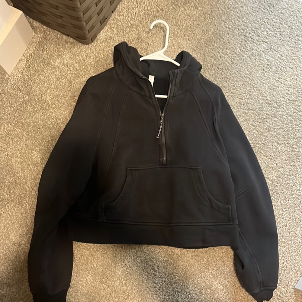 Scuba oversized half zip